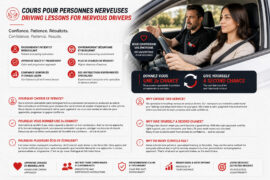 Cours pour personnes nerveuses - Driving Lessons for Nervous Drivers